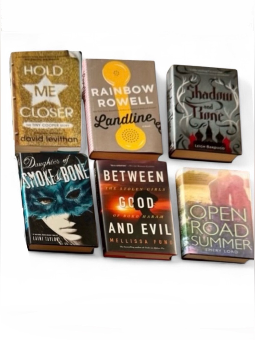 YA Young Adult 6 Hardcover Book Lot